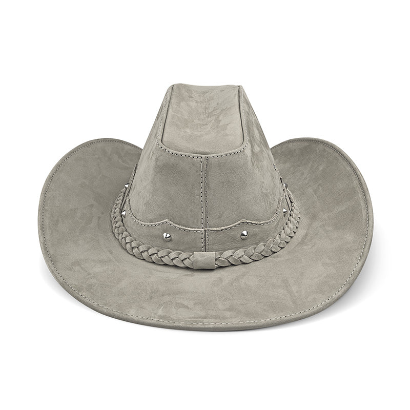 Cowboy Hat Western Gray Leather American Star