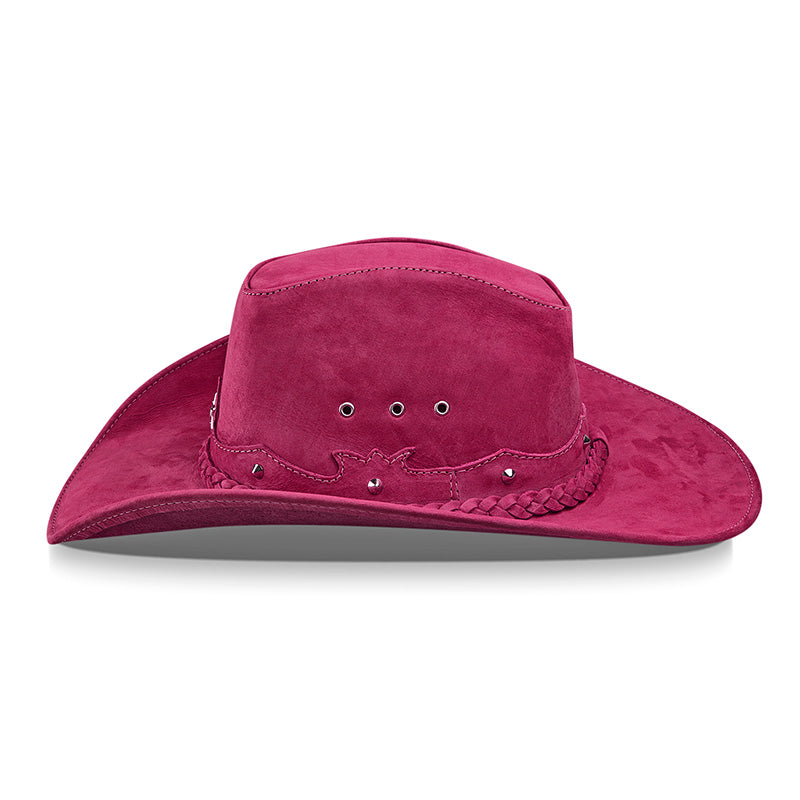 Cowboy Hat Western Pink Leather American Star