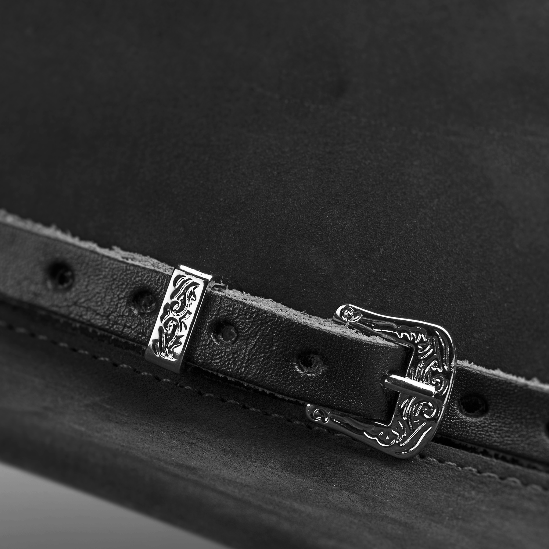 Z1 - Fedora Hat Black Leather