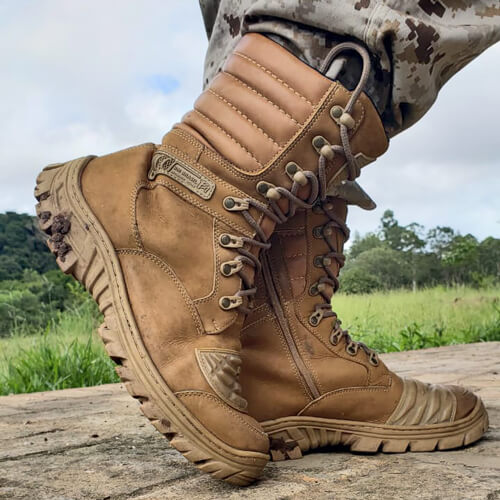 Tactical Desert Boots Leather Army Military