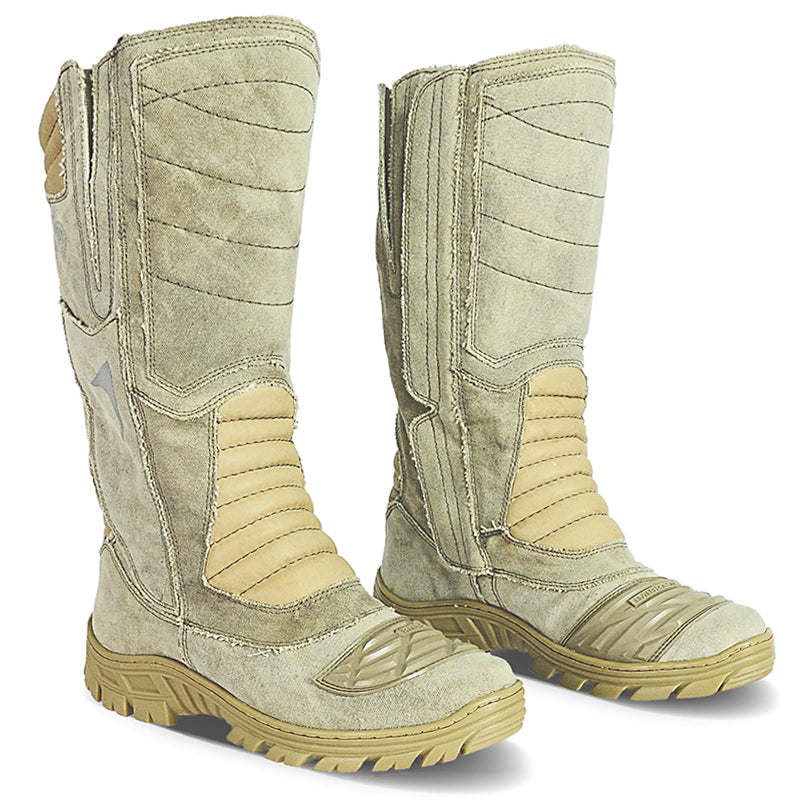 Boots Tactical Military Desert Recycled Canvas Commanderguard Unvars