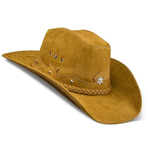 Cowboy Hat Western Beige Genuine Leather American Star