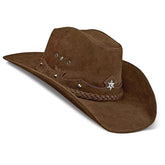 Cowboy Hat Western Light Brown Leather American Star