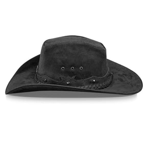 Cowboy Hat Western Black Leather American Star