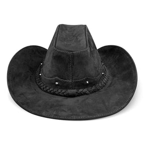 Cowboy Hat Western Black Leather American Star