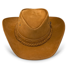 Cowboy Hat Whiskey Leather Texan Western