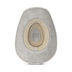 Cowboy Hat Western Gray Leather Ranger Star