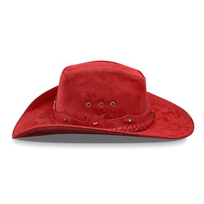 Cowboy Hat Western Red Leather American Star