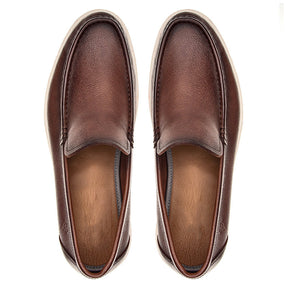 Mocassim Masculino Couro Marrom Navigator