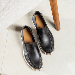 Mocassim Masculino Couro Preto Cruise Unvars