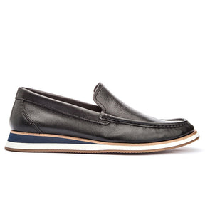 Mocassim Masculino Couro Preto Cruise Unvars