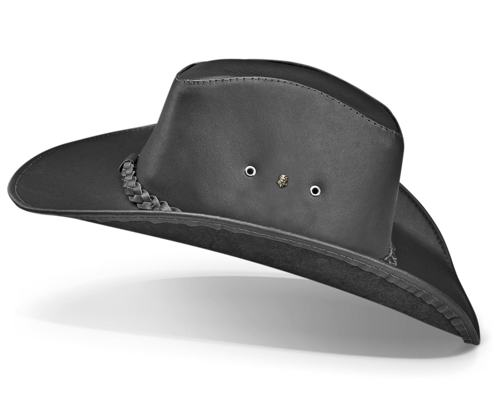 Cowboy Hat Phantom Black Leather American