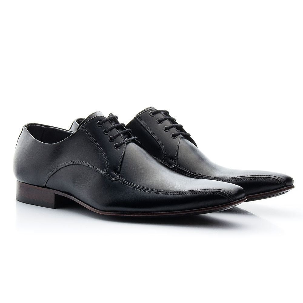 Mens Oxford Leather Classic Lace Up Leather Sole Dress Luxury - Zalupe