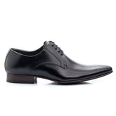 Mens Oxford Leather Classic Lace Up Leather Sole Dress Luxury - Zalupe