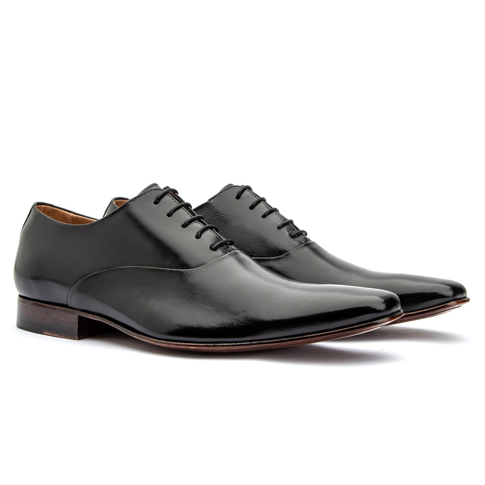 Oxfords Classic Shoes Leather Dress Lace Up Italian Style - Zalupe