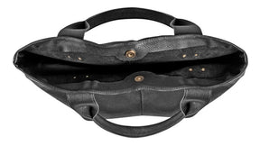 Minimalist Shoulder Leather Tote Bag - Zalupe