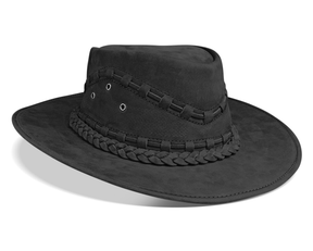 Cowboy Hat Western Black Real Leather for Mens and Womens Western Style - Zalupe