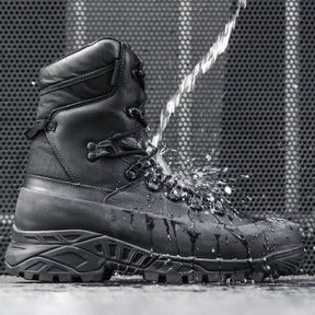 Tactical Boots Waterproof Hunter Black Leather - Zalupe