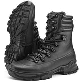 Tactical Boots Waterproof Hunter Black Leather - Zalupe