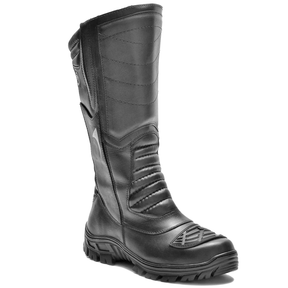 Tactical Black Leather Boots 5194 - Zalupe