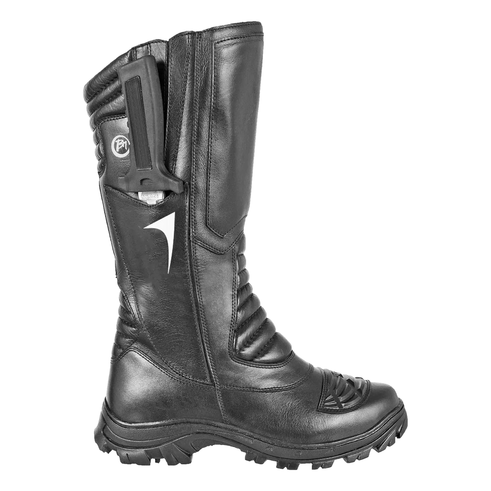 Tactical Black Leather Boots 5194 - Zalupe