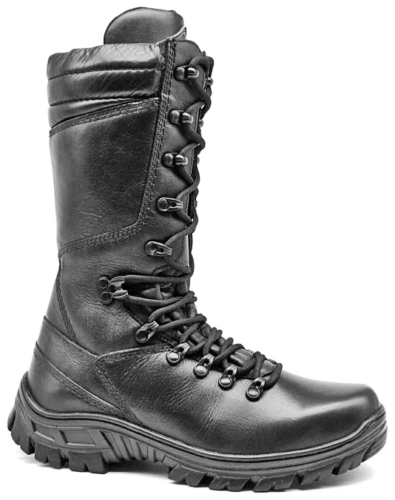 Tactical Boots Black Leather Military Outdoor Combat - Zalupe